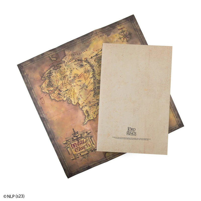 Lord of the Rings Middle-Earth Notebook with Foldable Map