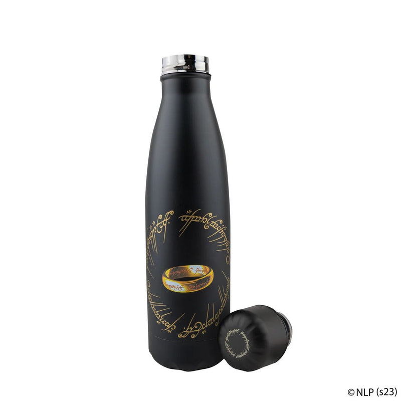Lord of the Rings One Ring Insulated Water Bottle, side angle