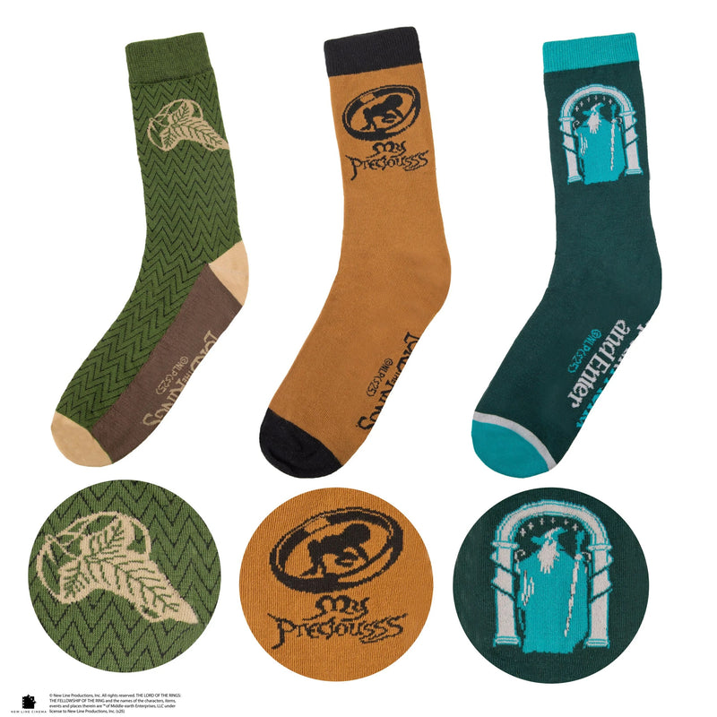 Lord of the Rings Sock Set of 3