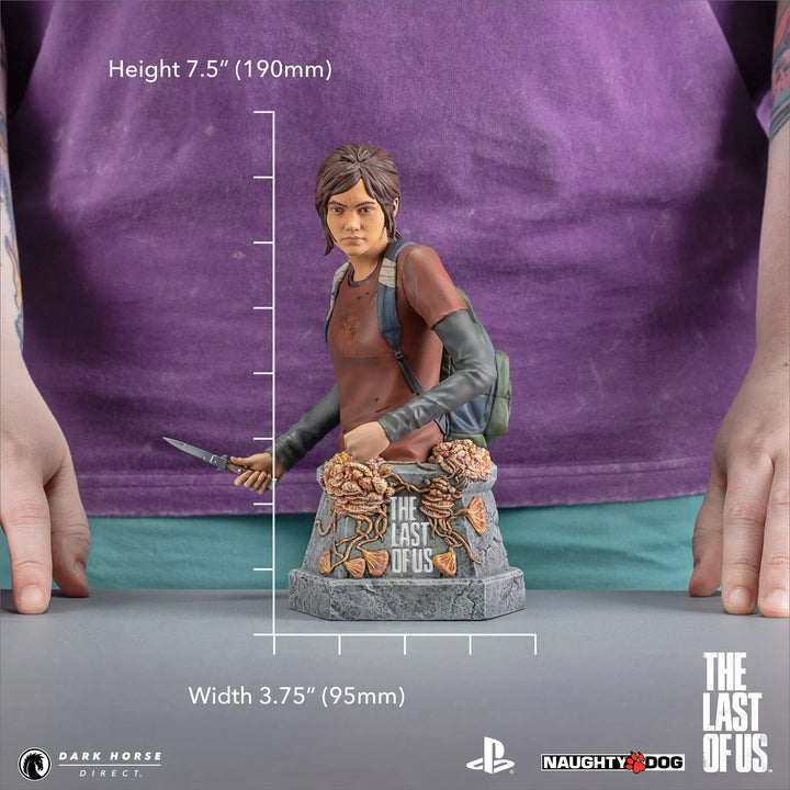 The Last of Us Ellie with Handgun Bust