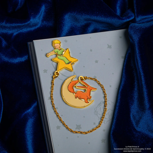 The Little Prince Fox and Prince Bookmark Chain collectible from CINEREPLICAS
