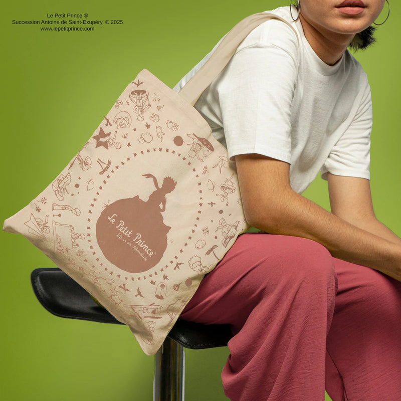 The Little Prince Terrestrial Odyssey Cotton Tote Bag collectible from CINEREPLICAS