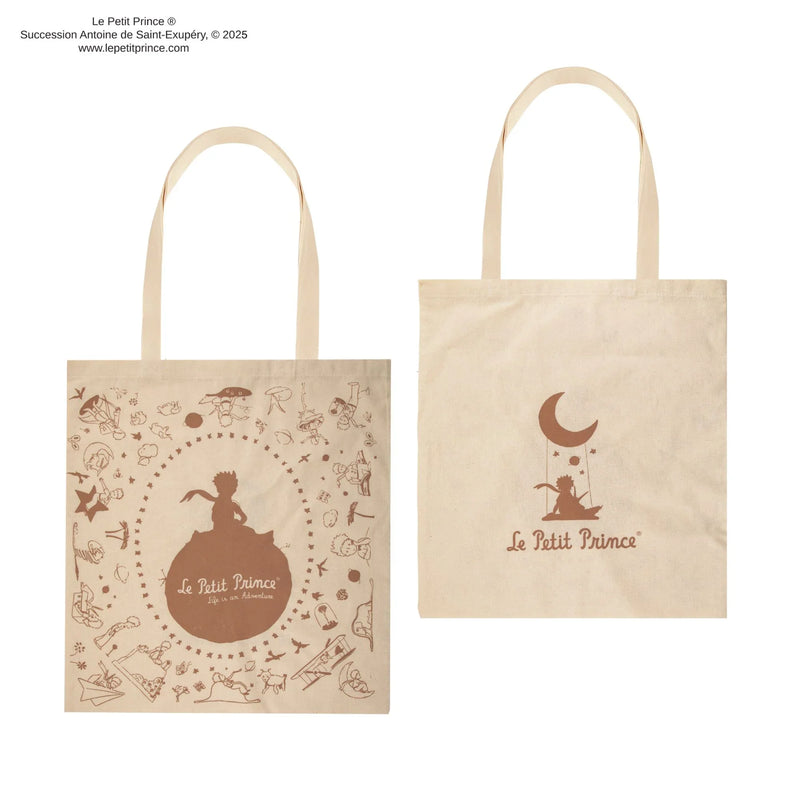The Little Prince Terrestrial Odyssey Cotton Tote Bag, alternate view