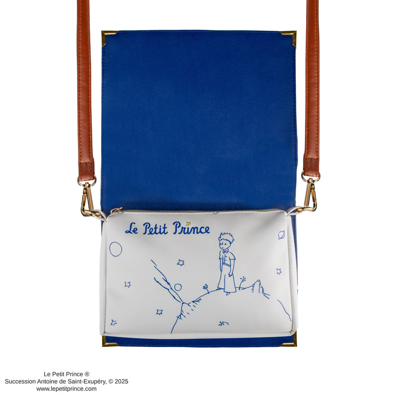 The Little Prince Storybook Crossbody Bag, side angle