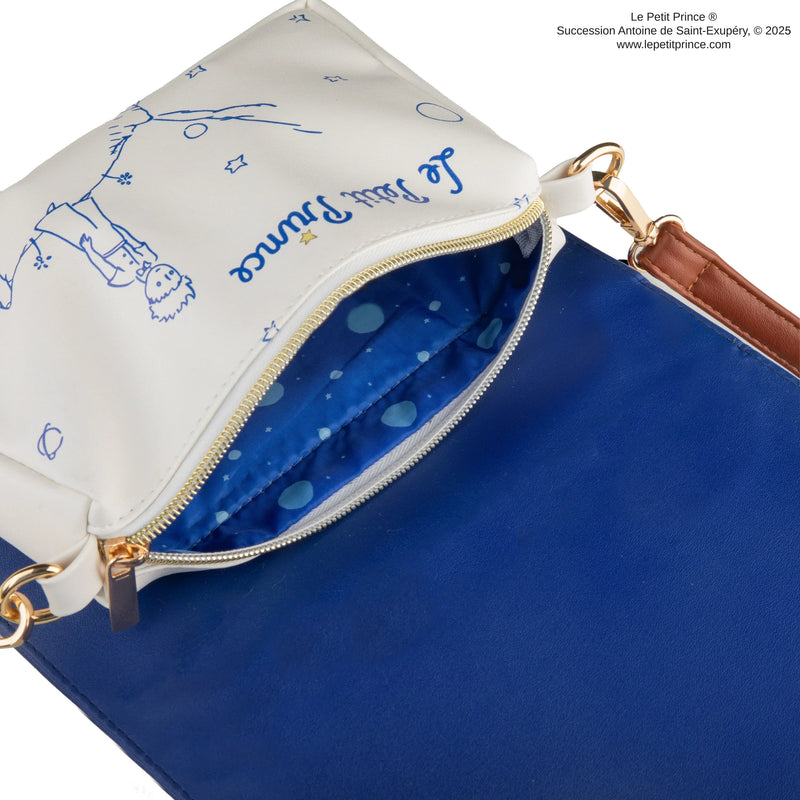 The Little Prince Storybook Crossbody Bag, close-up detail
