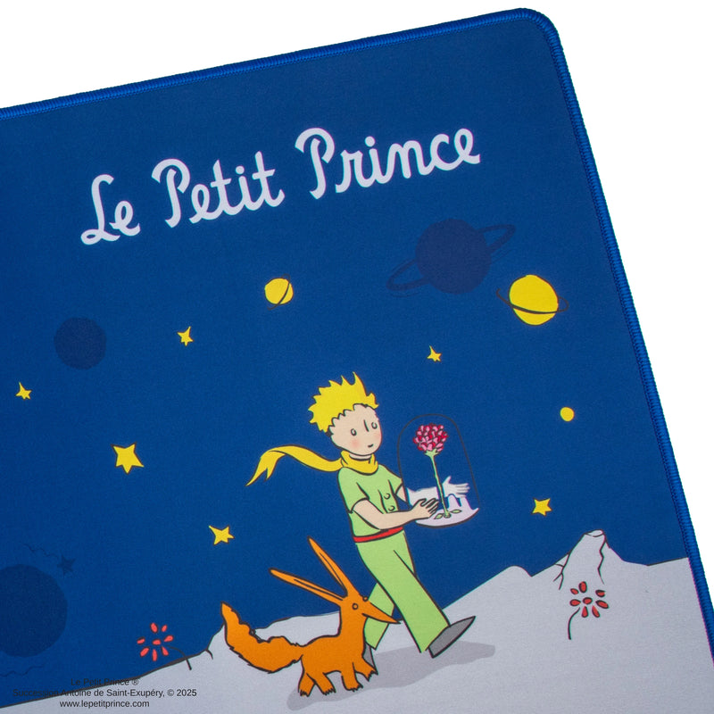 Le Petit Prince Cosmic Adventure Desk Mat, side angle