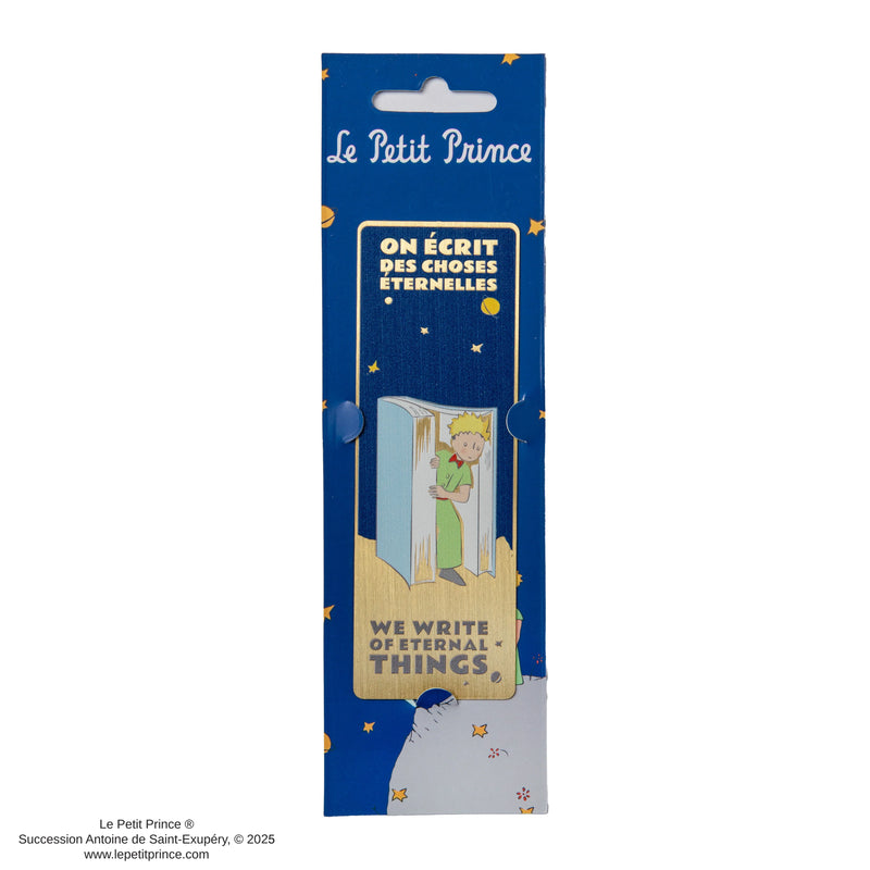 Le Petit Prince Metal Bookmark, side angle