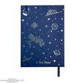 The Little Prince Starry Night Constellations Notebook, close-up detail