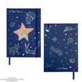 The Little Prince Starry Night Constellations Notebook, rear view