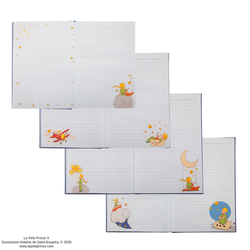 The Little Prince Starry Night Constellations Notebook, packaging shot
