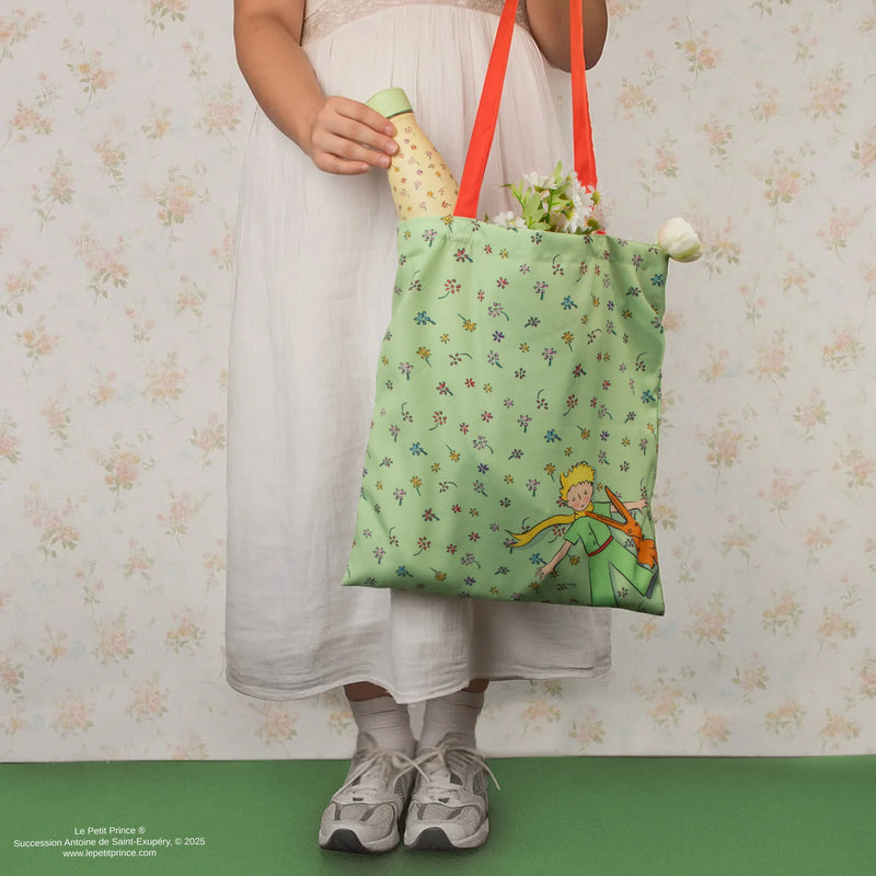 The Little Prince Wildflower Garden Tote Bag collectible from CINEREPLICAS