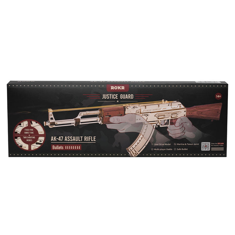 AK-47 Assault Rifle, size reference