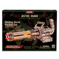 Rotating-Barrel Machine Gun 3D Wooden Puzzle, alternate view
