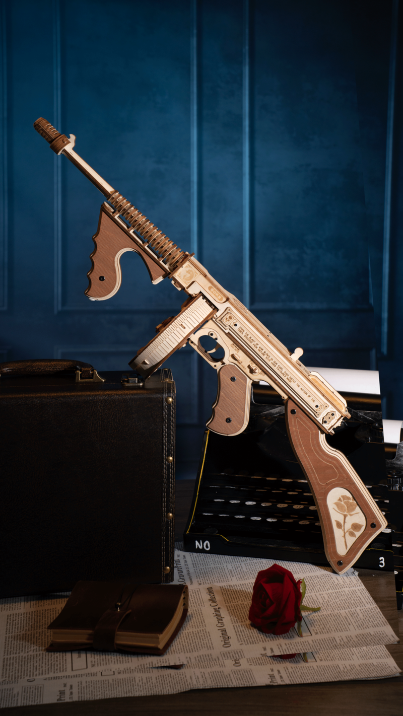 Thompson Submachine Gun, alternate view
