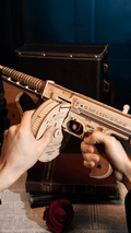 Thompson Submachine Gun, close-up detail