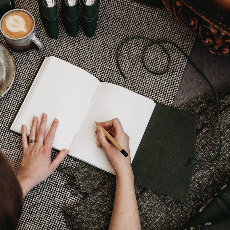 Botanical Journals - Walnut, size reference