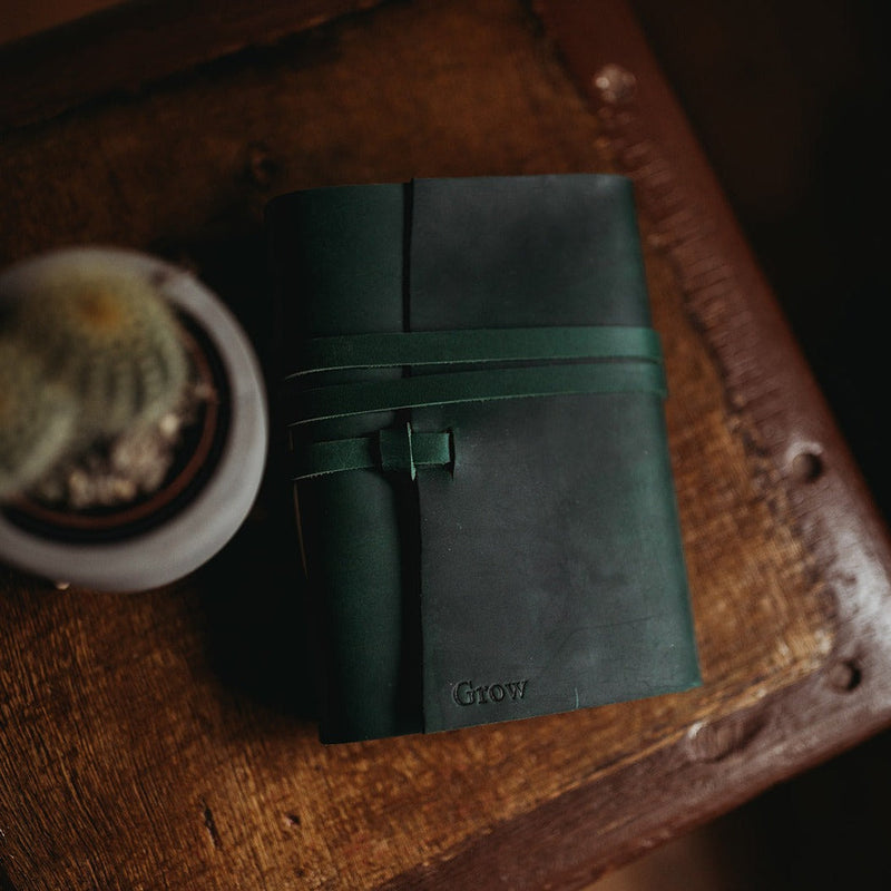 Evergreen Journals, rear view