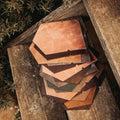 Make Your Own Leather Pouch, close-up detail