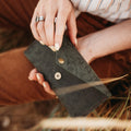 Make Your Own Leather Pouch, size reference
