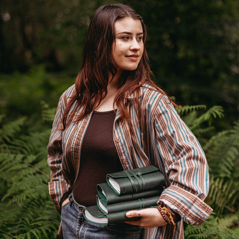Evergreen Journals, packaging shot