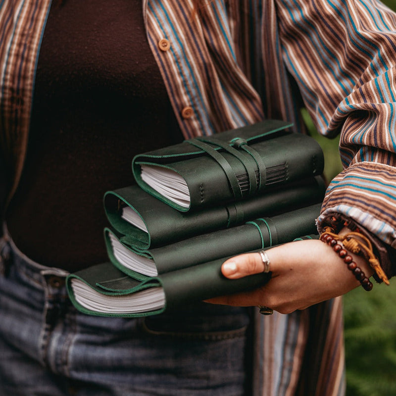 Evergreen Journals, side angle