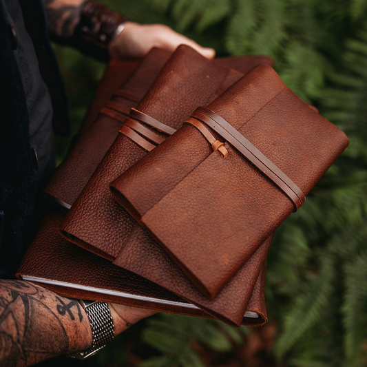 Mulberry Journals collectible from Lucas Ruth Leather Goods