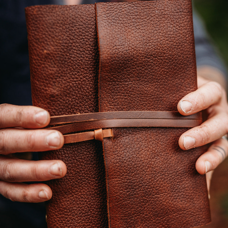 Mulberry Journals, close-up detail