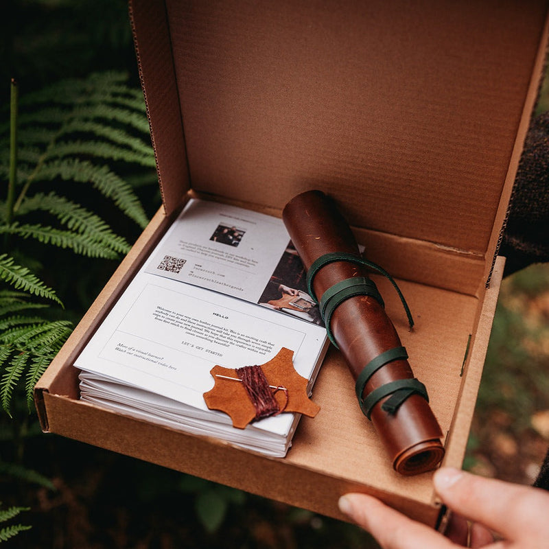 Make Your Own Leather Journal (A5) collectible from Lucas Ruth Leather Goods