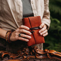 Mystery Make Your Own Leather Journal (A6), side angle