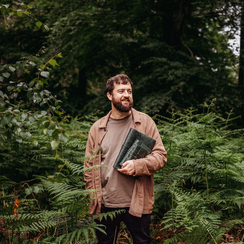Botanical Journals - Evergreen, rear view