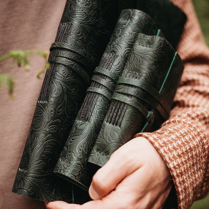 Botanical Journals - Evergreen, close-up detail