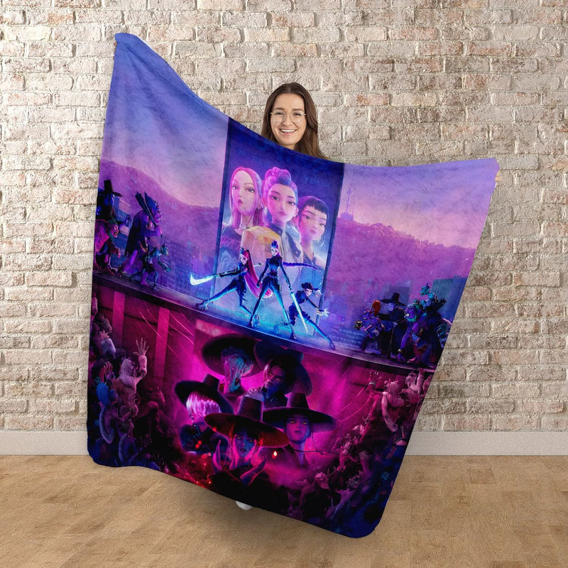 Kpop Inspired - Fleece Blanket 150cm X 150cm collectible from https://britishmade.gifts/