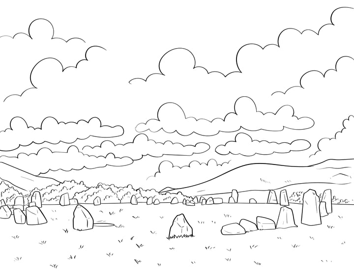 Lake District Colouring Book (A4)