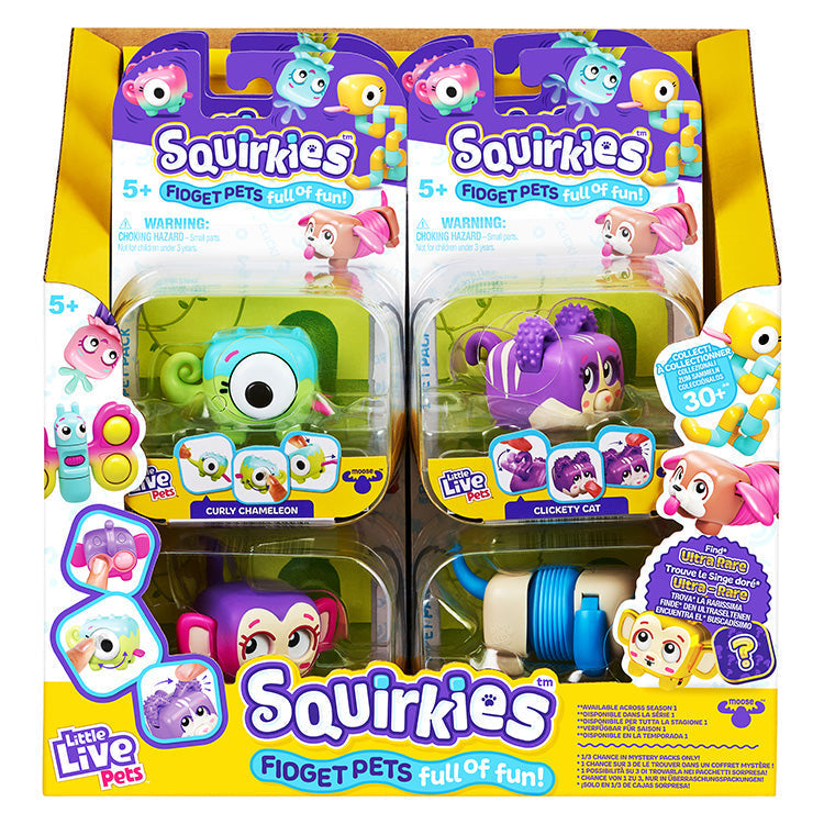 Little Live Pets Squirkies, side angle
