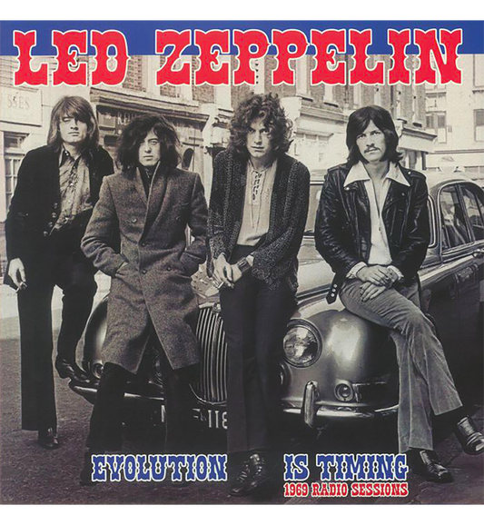Led Zeppelin – Evolution Is Timing: 1969 Radio Sessions (Limited Edition Double-LP on Blue Vinyl), alternate view