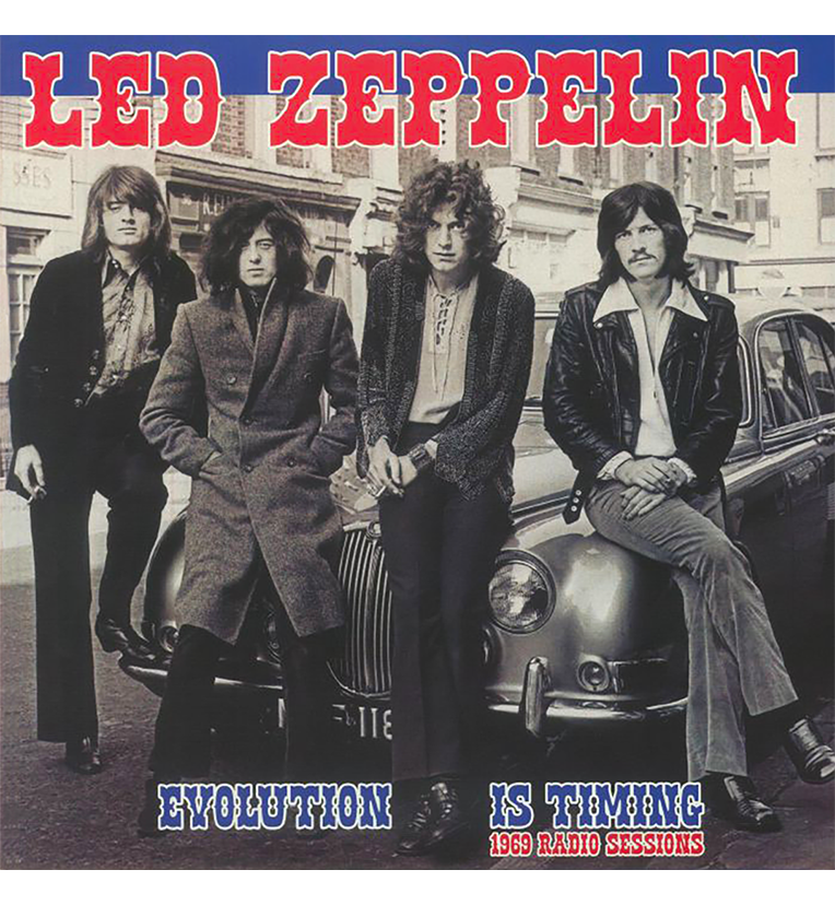 Led Zeppelin – Evolution Is Timing: 1969 Radio Sessions (Limited Edition Double-LP on Blue Vinyl), alternate view