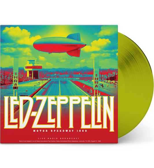 Led Zeppelin – Motor Speedway 1969 (Limited Edition 12-Inch Album on 180g Transparent Green Vinyl) collectible from Coda R...