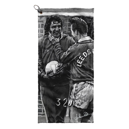 Lee Buccilli - Clough Choke - Golf Towel collectible from https://britishmade.gifts/
