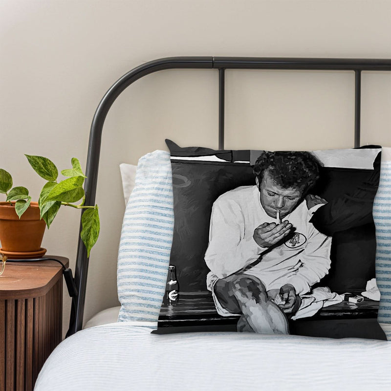 Lee Buccilli - Bremner Smoking - Cushion, Three Sizes, alternate view