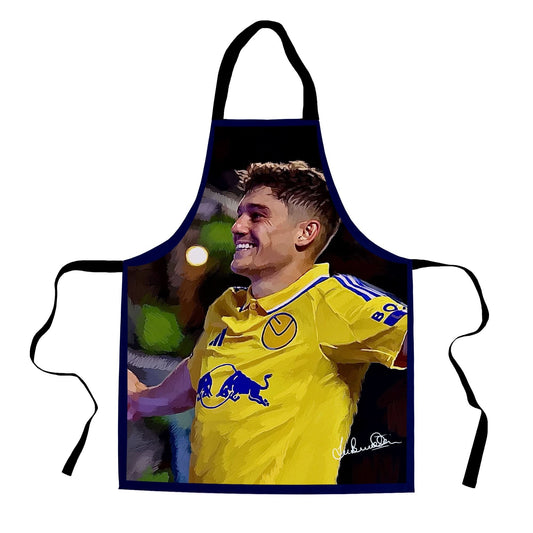 Lee Buccilli - Dan James Away - Apron collectible from https://britishmade.gifts/