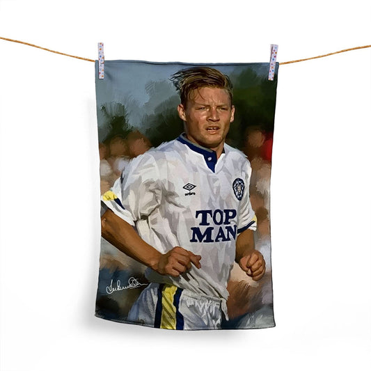 Lee Buccilli - David Batty - Microfibre Tea Towel collectible from https://britishmade.gifts/