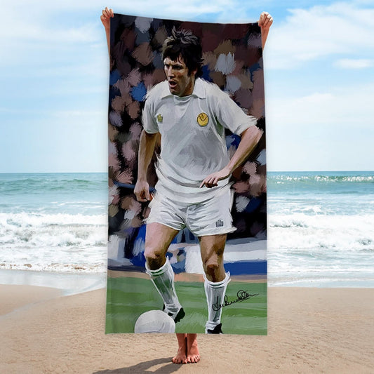Lee Buccilli - Eddie Gray Home - Beach Towel - 150cm x 75cm collectible from https://britishmade.gifts/