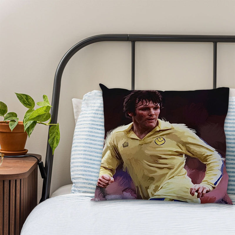 Lee Buccilli - Eddie Gray Away - Cushion, Three Sizes, rear view