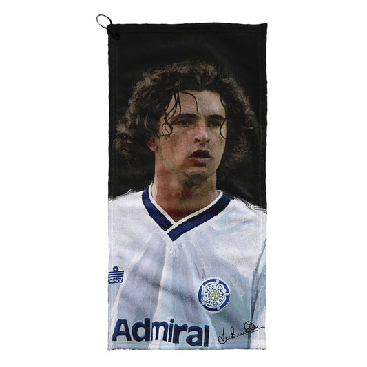 Lee Buccilli - Gary Speed- Golf Towel collectible from https://britishmade.gifts/