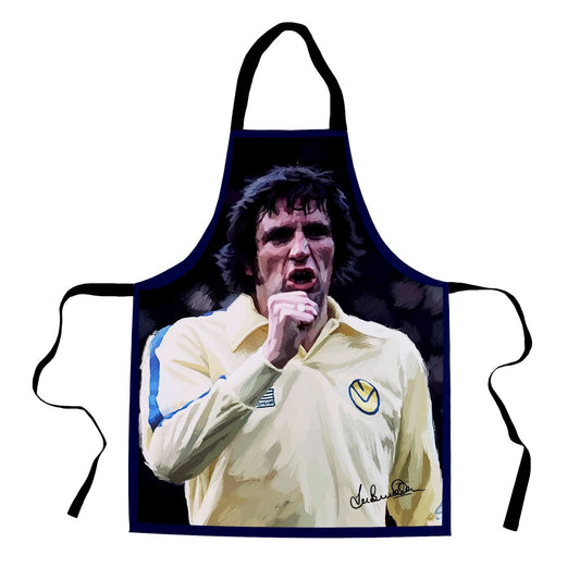 Lee Buccilli - Norman Hunter - Apron collectible from https://britishmade.gifts/