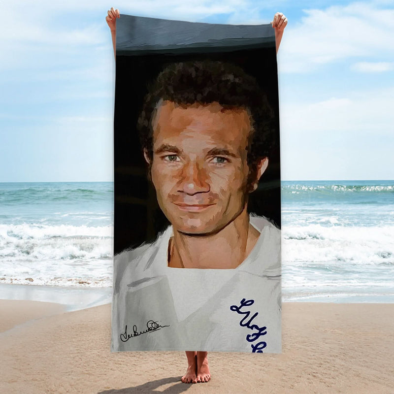 Lee Buccilli - Paul Reaney - Beach Towel - 150cm x 75cm collectible from https://britishmade.gifts/