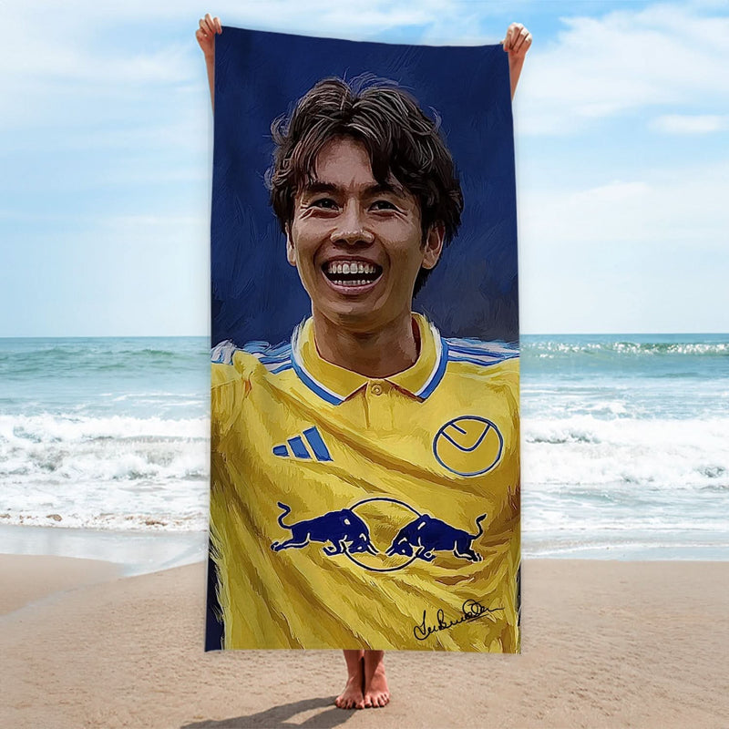 Lee Buccilli - Tanaka - Beach Towel - 150cm x 75cm collectible from https://britishmade.gifts/