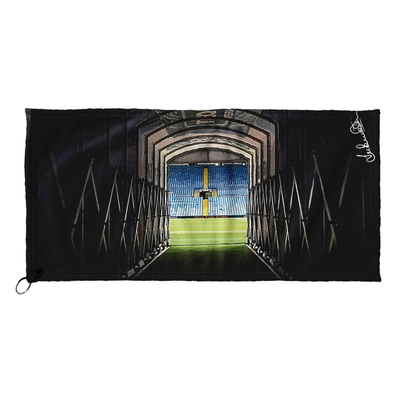 Lee Buccilli - Tunnel - Golf Towel collectible from https://britishmade.gifts/