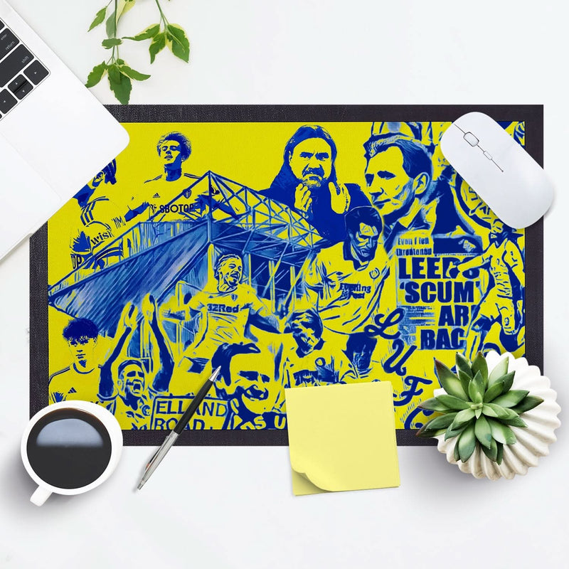 Leeds Montage - Retro Door Mat - 60cm x 40cm collectible from https://britishmade.gifts/