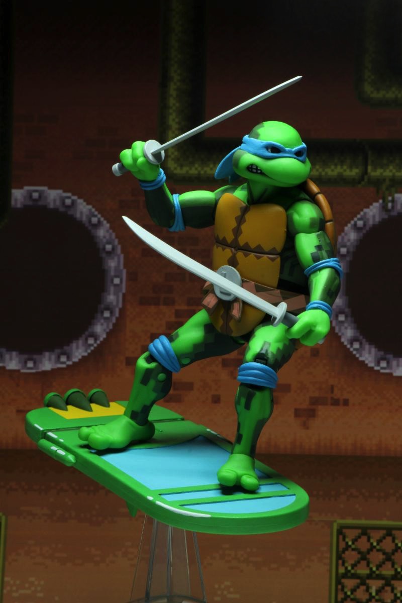 Teenage Mutant Ninja Turtles Turtles in Time Series 1 7" Scale Action Figure Assortment side angle